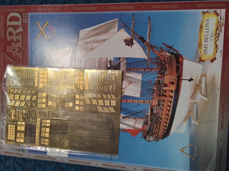 20000.- Shipyard 1-96 HMS Bellona, A5-ös méretű lapnyi Corel maratással