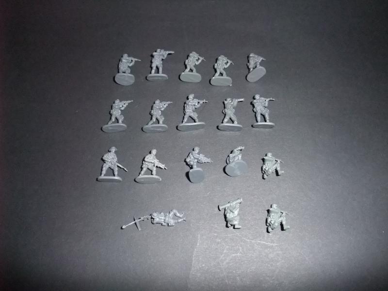 172 Caesar Miniatures Modern US Soldiers in Action ; 2500.-