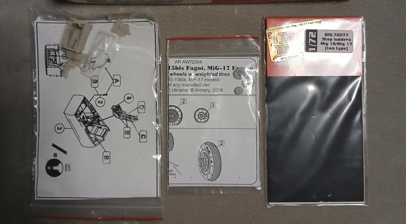 MiG-15 kiegészítők (3000)