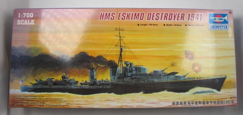 Trumpeter eskimo Destroyer (4000)