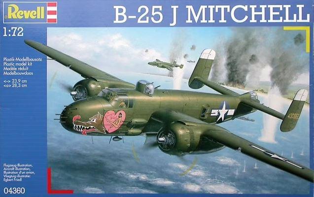 72 Revell B-25J  9000Ft