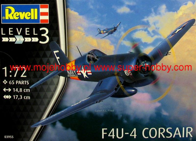 72 Revell F4U-4 + Eduard SS560, mask + DP Casper matrica 5000Ft