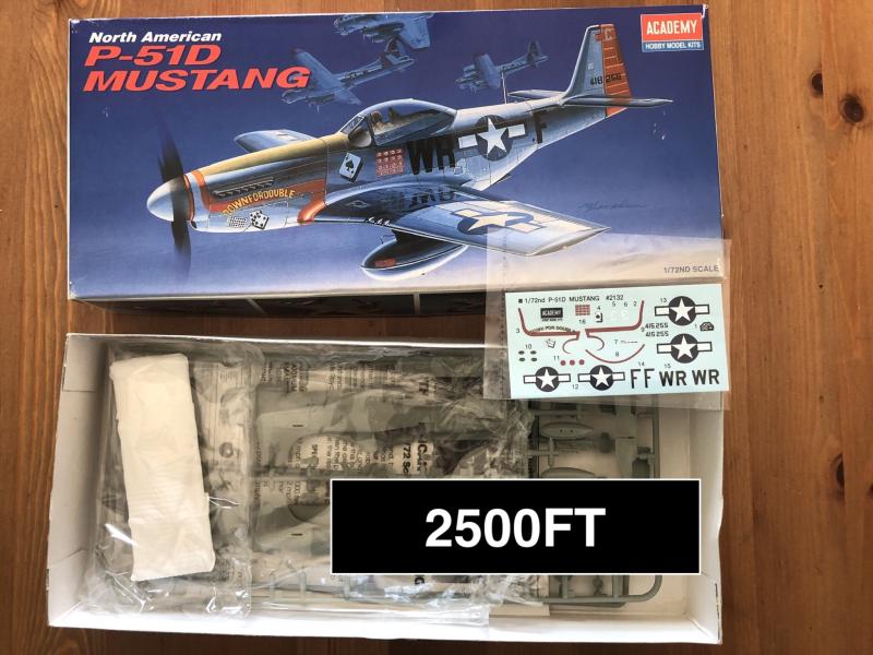 1:72 Academy P-51D