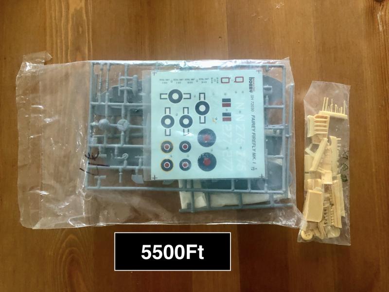 1:72 Spec Hobby Firefly Mk I doboz nincs!