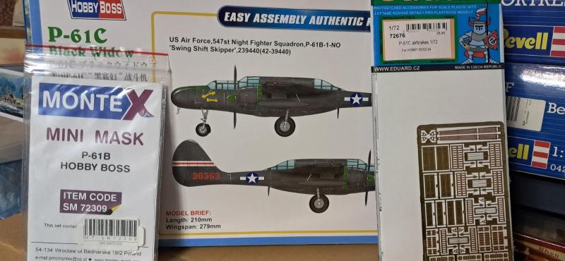 hobbyboss p-61c