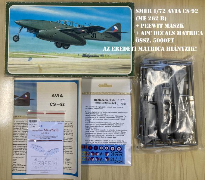 2025-12-14 Avia CS-92 Smer 1-72 5000Ft_