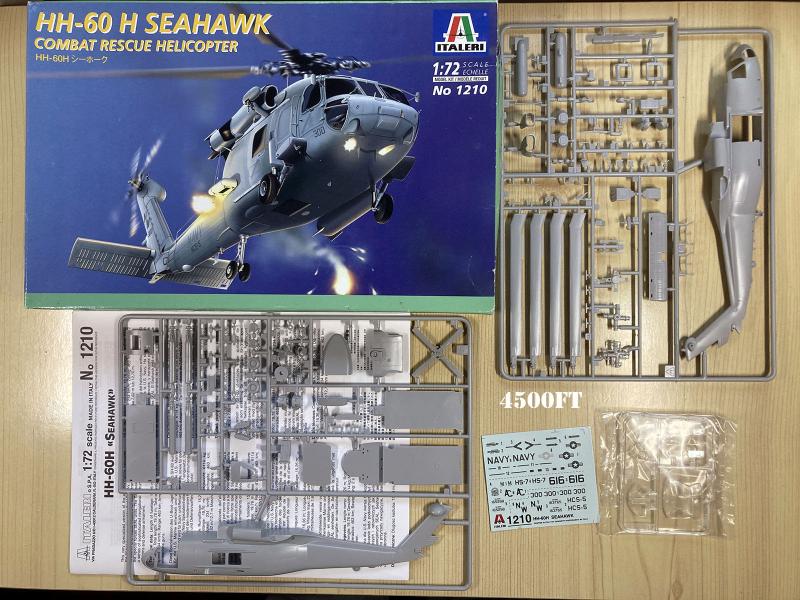 2025-12-14 HH-60H Italeri 1-72 4500Ft_
