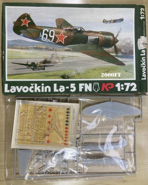 2025-12-14 La-5FN Kovozavody Prostejov 1÷72 2000Ft_