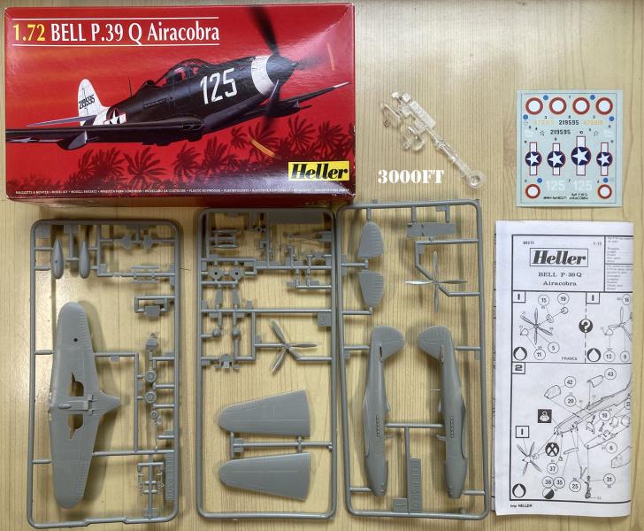 2025-12-14 P-39Q Heller 1-72 3000Ft_