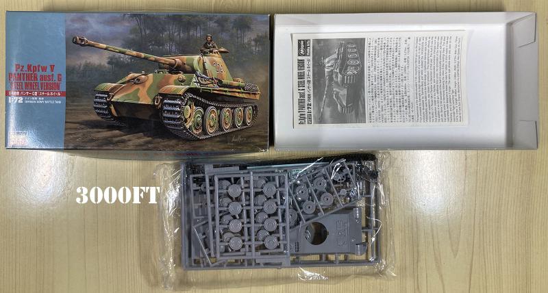 2025-12-14 PzKpfw V Panther ausf G Hasegawa 1-72 3000Ft_