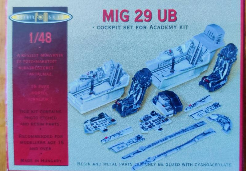 #ÚJ-Gyanta-MiG-29UB_FM Detail 1-48_9000Ft