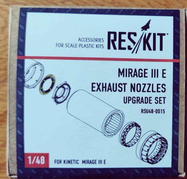 #ÚJ-Gyanta-Reskit Mirage III E exhaust 5000Ft