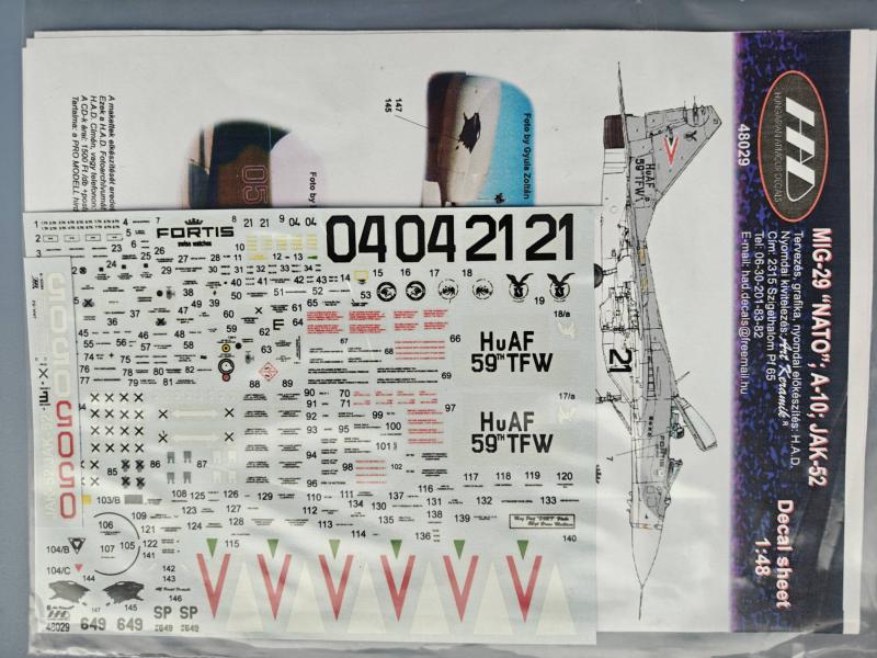 #ÚJ-Matrica_MiG-29_Hu_A-10_JAK-52_HAD_1-48_6500Ft