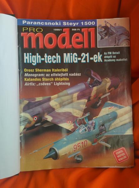 Pro modell 1999-2002-négy teljes évfolyam egy kötetben_12000Ft-2