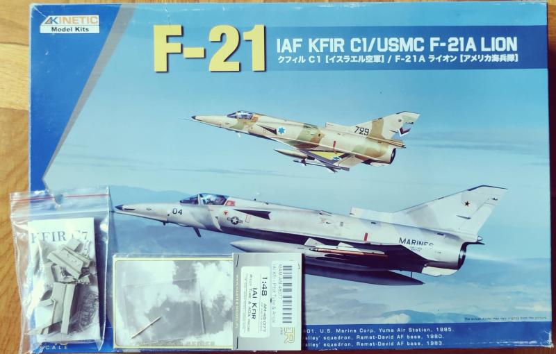 #ÚJ_Kfir-F-21_Kinetic+Blackbox kabin+Master pitot_1-48_25000Ft