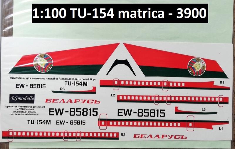 100 - TU-154 BELARUS GOVERNMENT