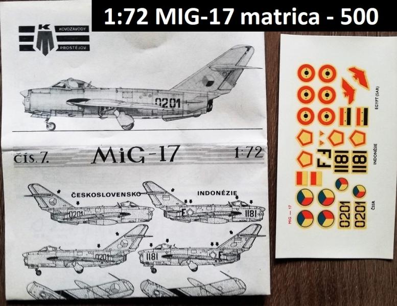 72 - MIG-17 DECAL