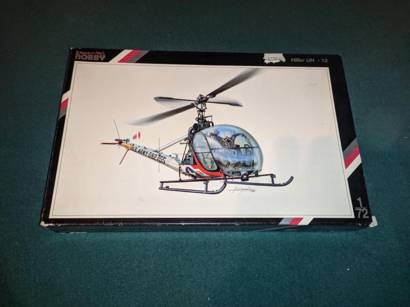 Special Hobby Hiller UH-12 műgyantákkal 9000 FT