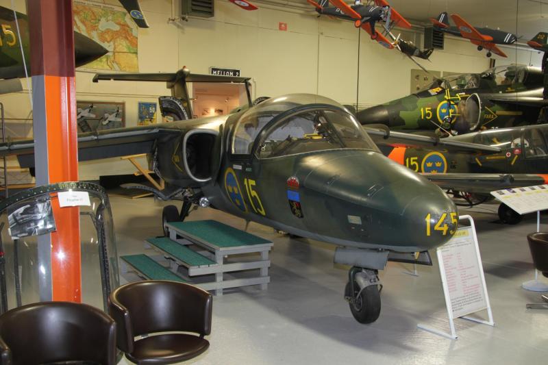 Saab 105 a gyakorlógépek szekciójában