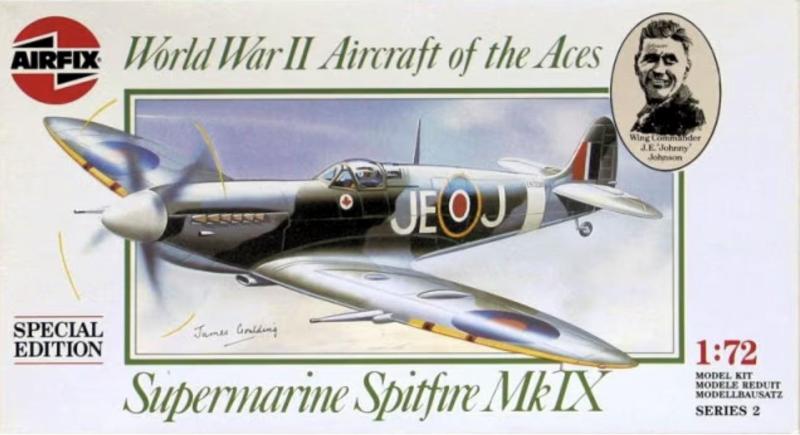 Az Airfix 1989-ben piacra dobott Aces speciális Edition Mk IX-e