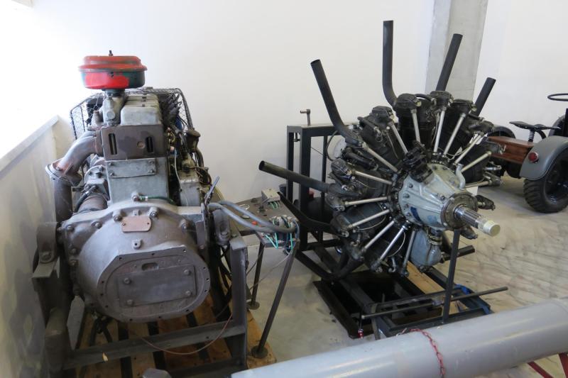 Az oktatásnál használt soros és csillagmotorok