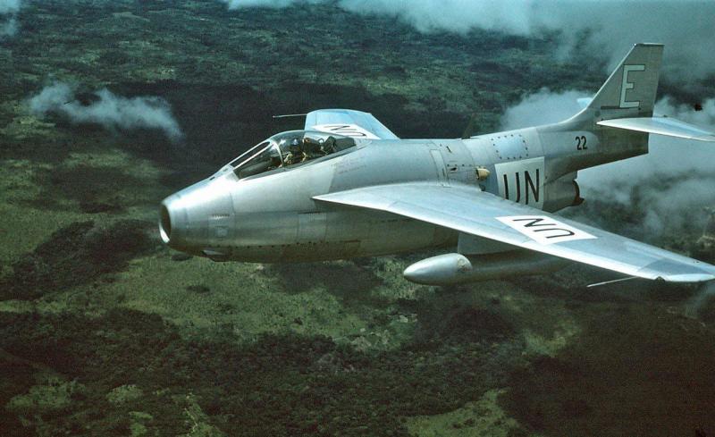 J-29 Tunnan ENSZ színekben