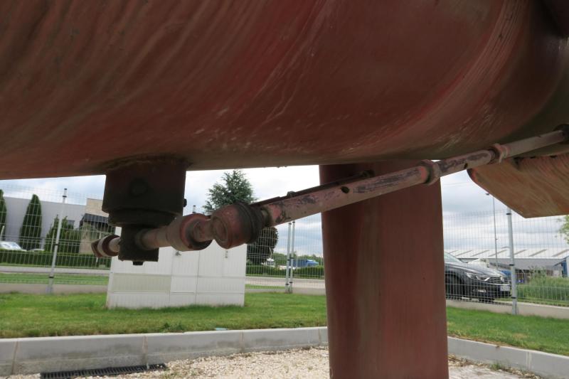 A kormánylapátokat mozgató gömbcsuklós rudazat