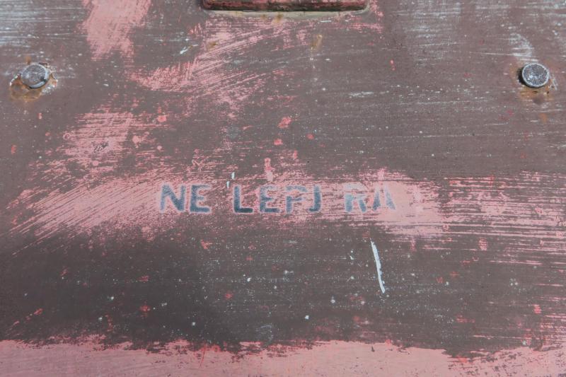 Ne lépj rá! - a hátsó merülési kormányra