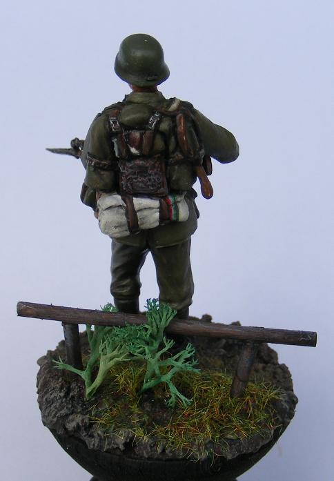 Felszerelési tárgyak green stuffból