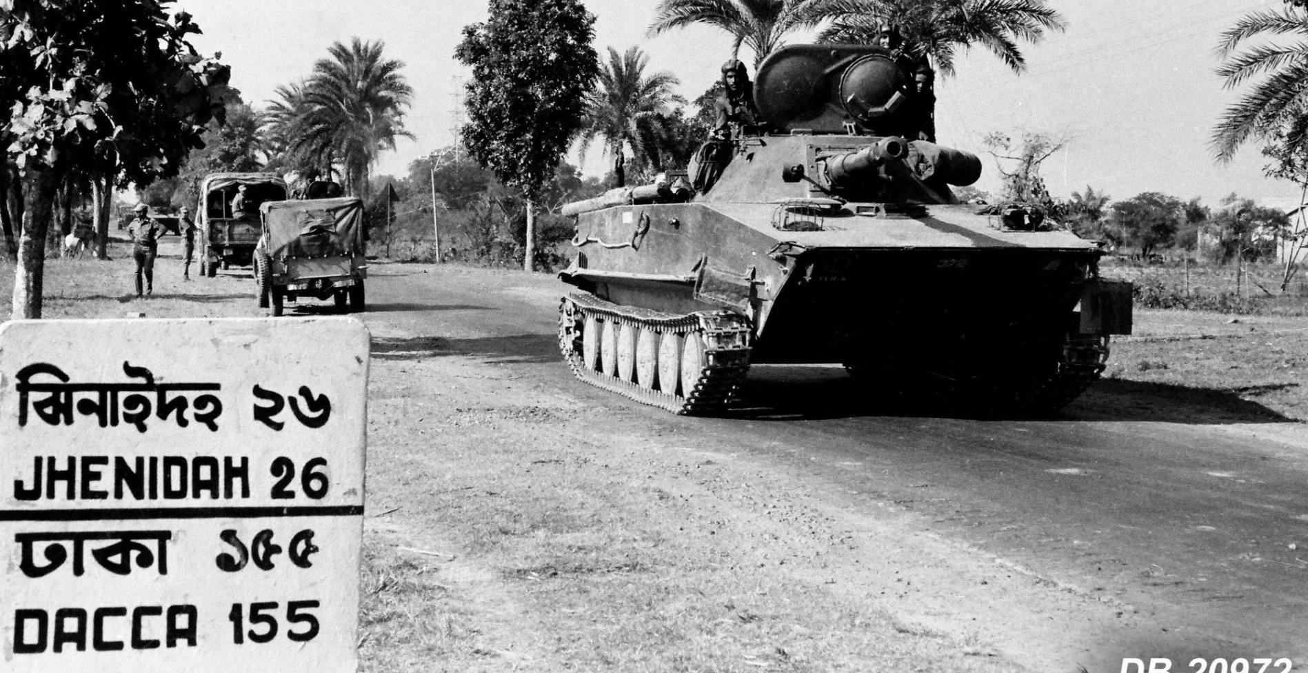 Indiai PT-76 Dakka felé