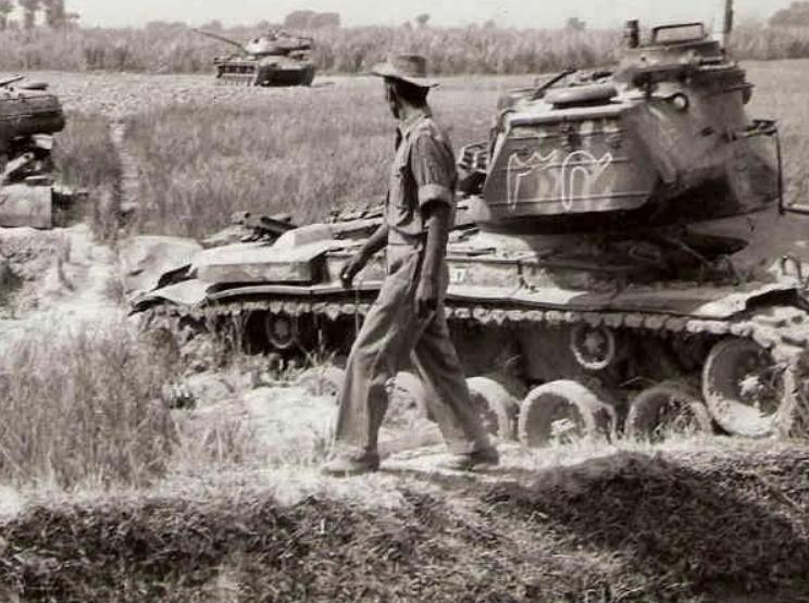 Kilőtt pakisztáni harckocsik