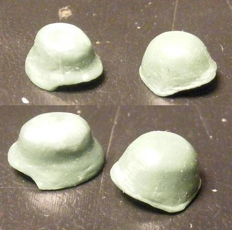 Saját faragású sisakok