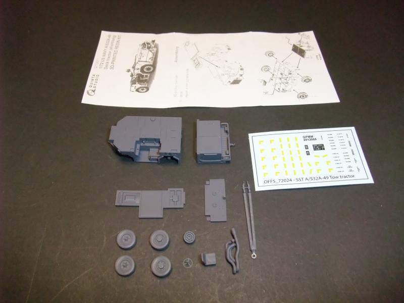 1/72 Quinta Studio QT72017 US Navy AS32A-49 Deck Tractor ; 8500.-