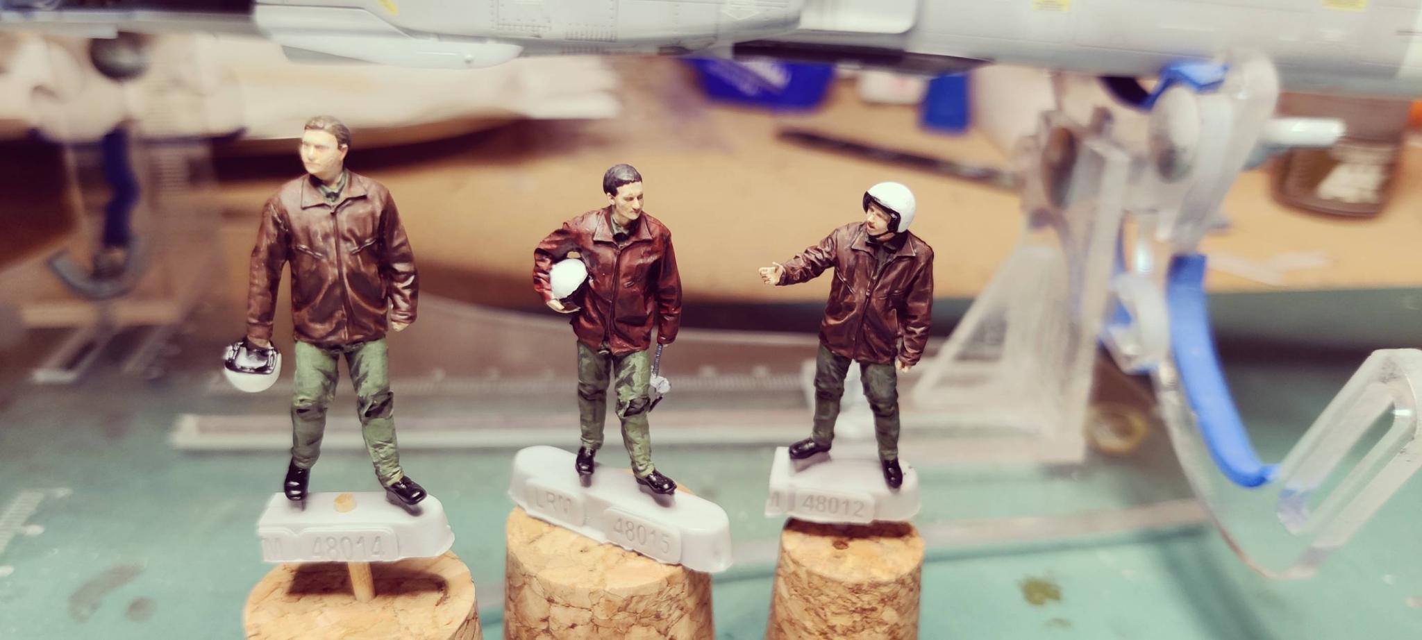 A pilóták festése