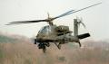 YAH-64A, az Apache egyik prototípusa a gyakorlótér felett