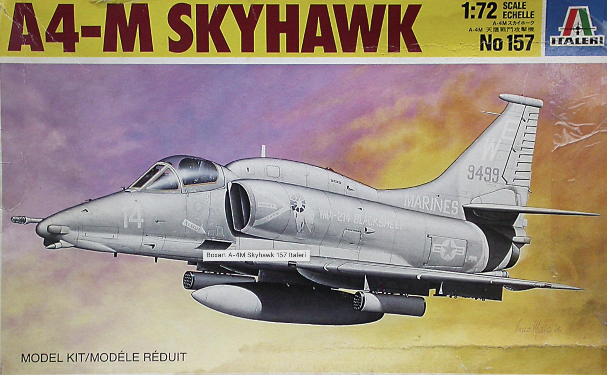 Az 1983-ban kiadott Italeri A-4M