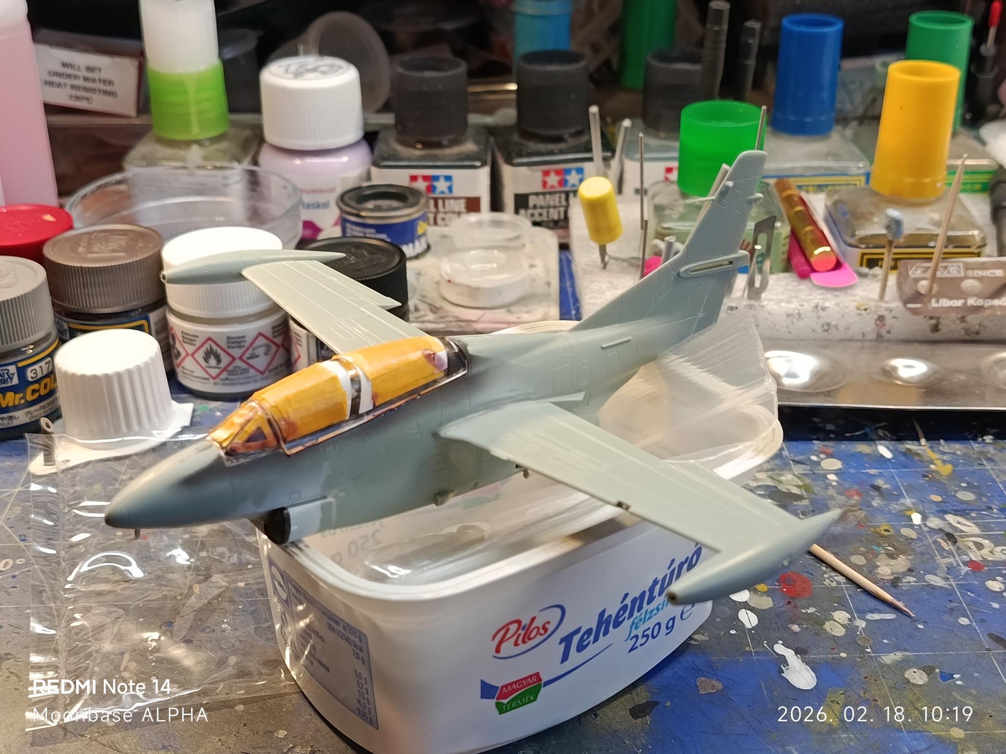 Festésre előkészítve