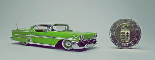 Hot Wheels 1958 Chevrolet Impala custom
(Fonák Tamás)