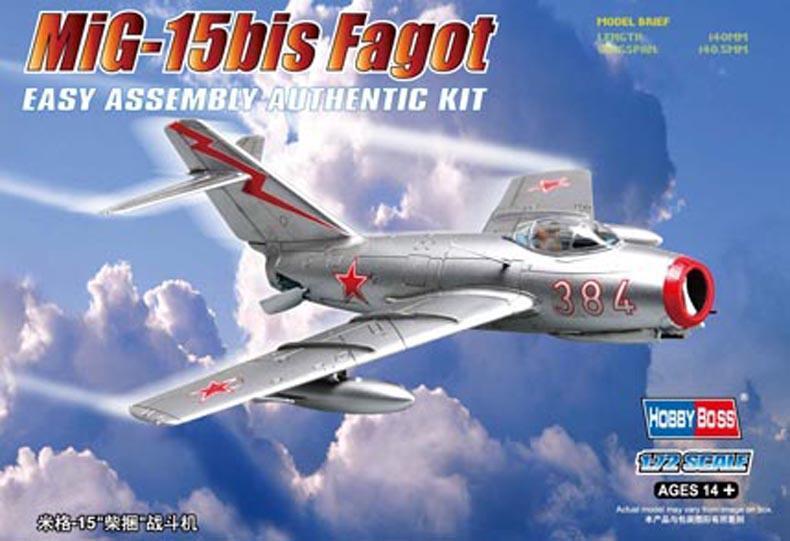 MiG-15bisz
1:72 HobbyBoss