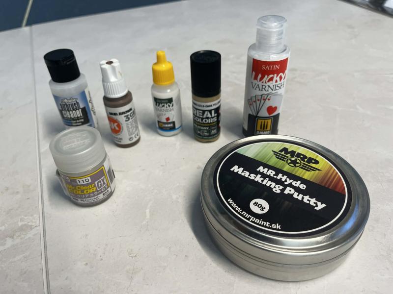 Eladó kiegészítők

Sziasztok!

   Eladóak az alábbi tételek, lényegében hiánytalanok, csak kibontva voltak.

- Vallejo Model wash szett. Áruk: 1.000Ft.-/db
- Vallejo Brush Cleaner, restorer. Áruk: 1.000 Ft.-/db
- Vallejo German Grey Surface Primer. Ára: 2.000 Ft.-
- Vallejo Retarder, Airbrush flow improver. Áruk: 500 Ft.-/db
- MRP Masking putty. Ára:3000 Ft.-
- AMMO satin varnish: Ára 1.500Ft.-
- AK RC859, AMMO satin varnish, Ak 3rd GEN Mud Brown, Airbrush cleaner: Áruk 500ft/db
- Mr. Color Clear Silver lakk: 1.000.- Ft.

Érdeklődni a balazs.czeferner@gmail.com címen lehet, foxpost előre utalás után képzelhető el. 