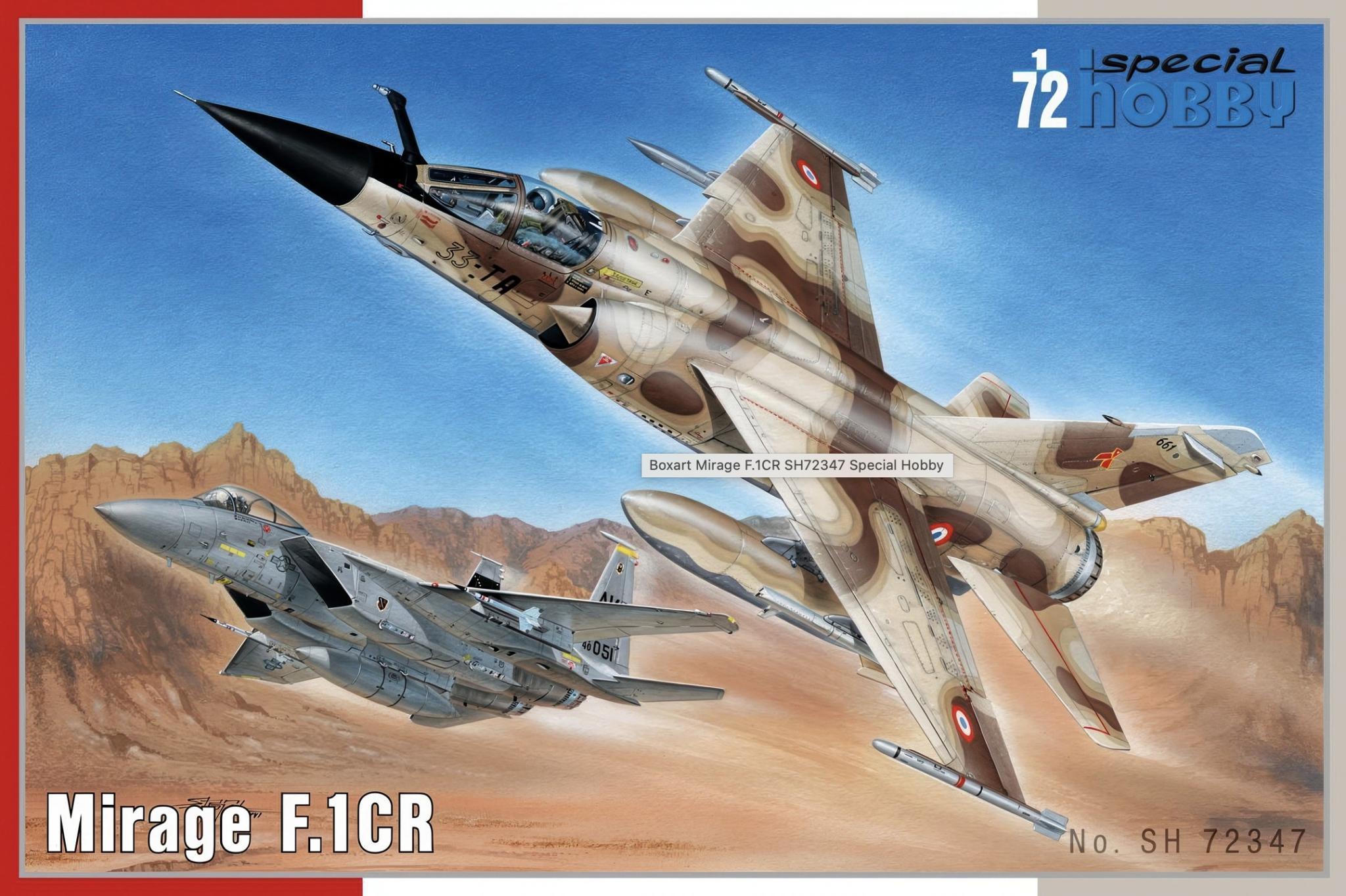 Mirage F1CR a Special Hobbytól