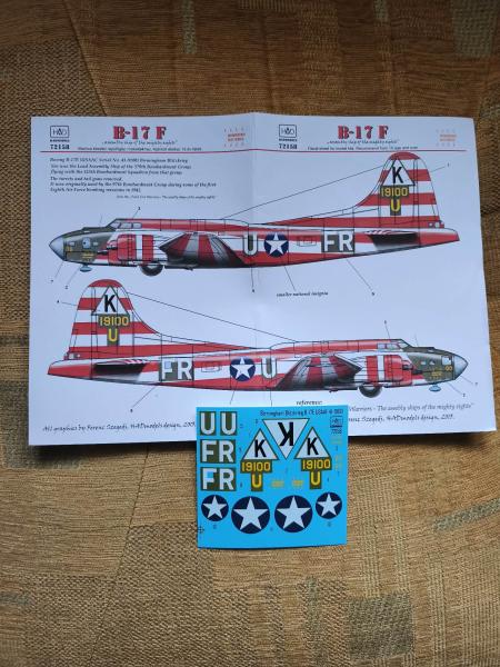 3000 B-17 matrica