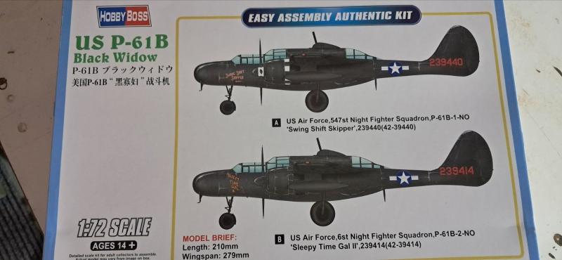 hobbyboss p-61b