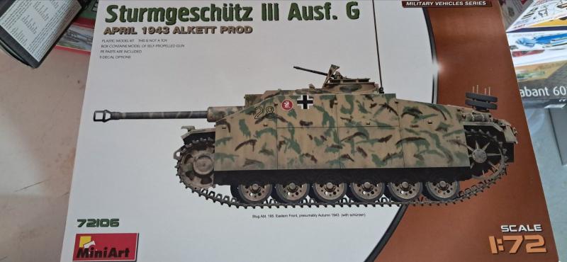 miniart stug3g alklett