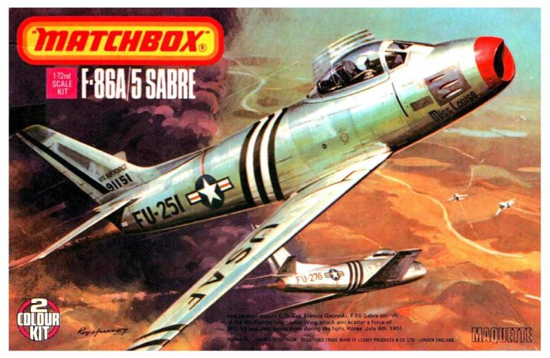 Matchbox F-86A (5000)