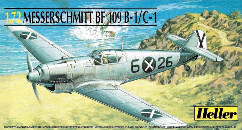 MN Heller Bf-109B (2500)