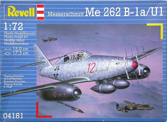 Revell Me-262 B1(2500)