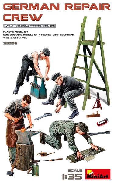 MiniArt 35358 German Repair Crew  2,500.- Ft