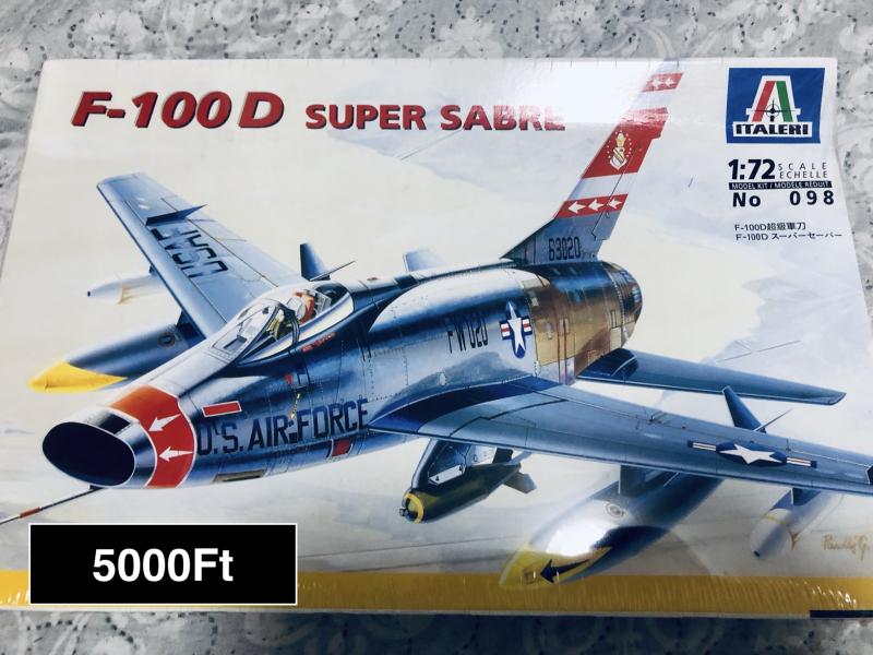 1:72 Italeri f-100D 