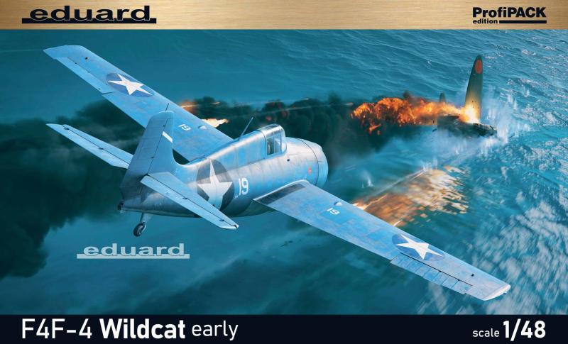 Eduard 82202 F4F-4 Wildcat early 8,500.- Ft